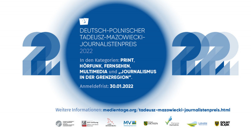 Deutsch-Polnischer Tadeusz-Mazowiecki-Journalistenpreis 2022 