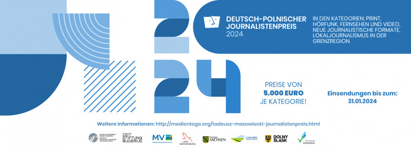 Endspurt für Einsendung von Wettbewerbsbeiträgen zum Deutsch-Polnischen Journalistenpreis 